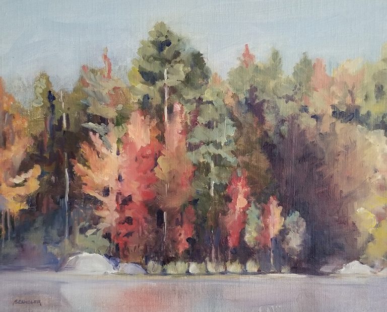 Autumn Lake by Shannon Candler